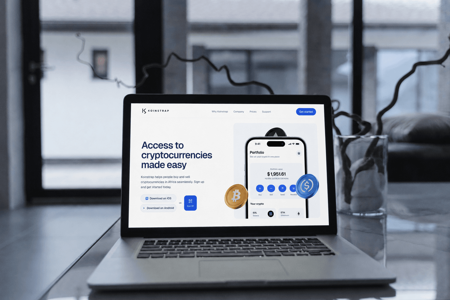 Koinstrap project preview